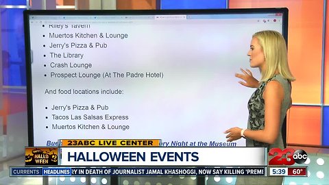 Halloween events this weekend