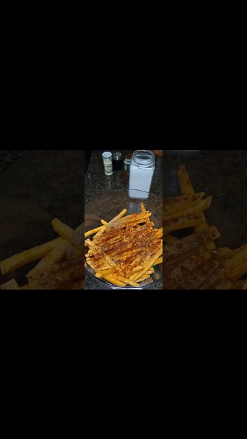 Baked Sweet Potato Fries With Avocado Dipping Sauce | Viral Ai Recipe #viralcookingvideos #Ai