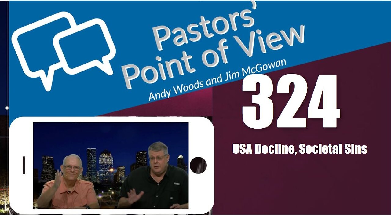 Pastors’ Point of View (PPOV) no. 324. Prophecy Update. Dr. Andy Woods. 10-18-24.
