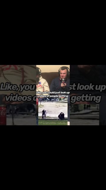 Trying to pet BEARS?! #podcast #podcasting #shorts #funny #comedypodcast