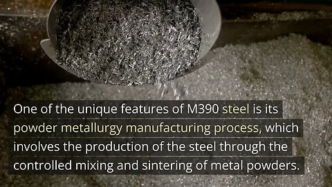 What is M390 Steel