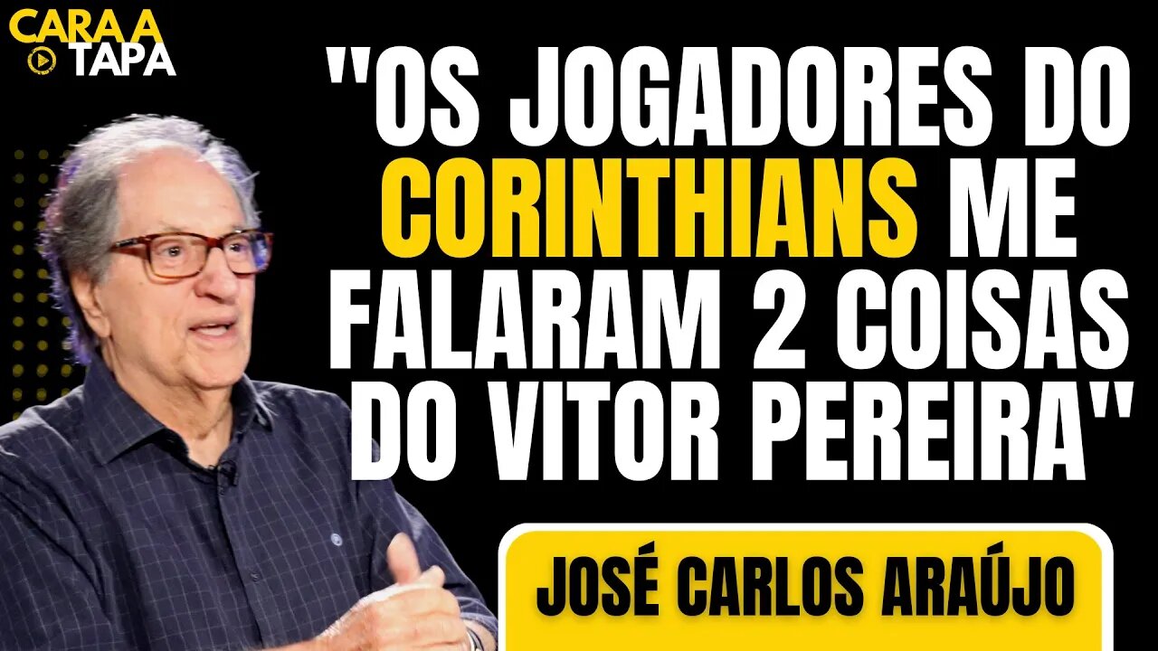 JOSÉ CARLOS ARAÚJO CONFIDENCIA DUAS INFORMAÇÕES SOBRE VITOR PEREIRA