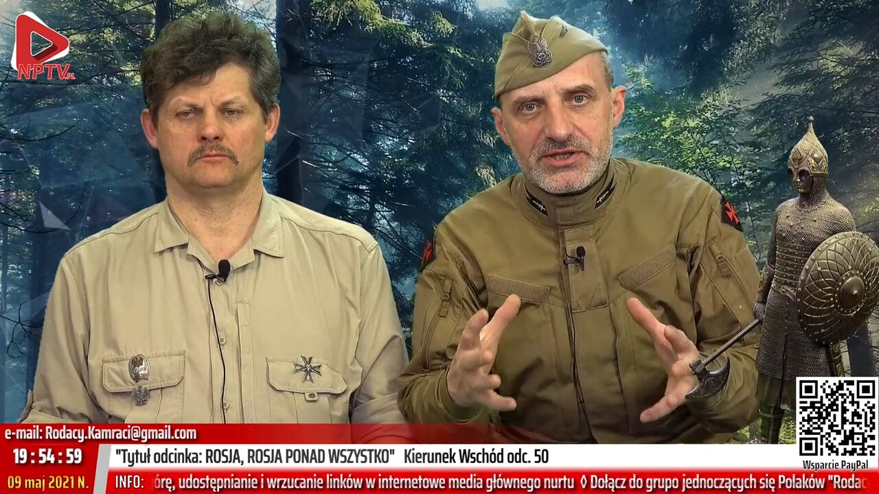 (KW 50) ROSJA, ROSJA PONAD WSZYSTKO - Poręba, Olszański, Osadowski NPTV (09.05.2021)