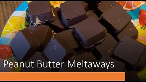 Homemade Peanut Butter Meltaways