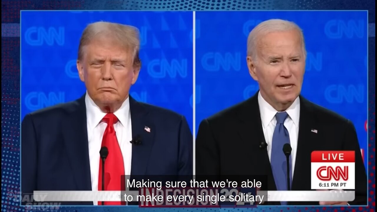 Biden’s Senior Moment While Debating Trump 2024