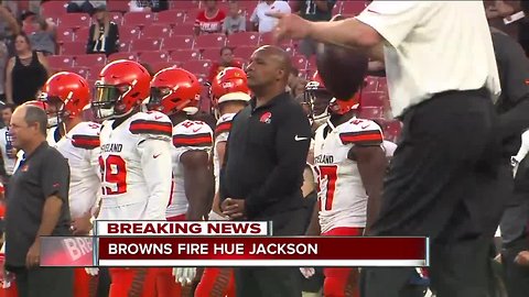 Browns fire Hue Jackson