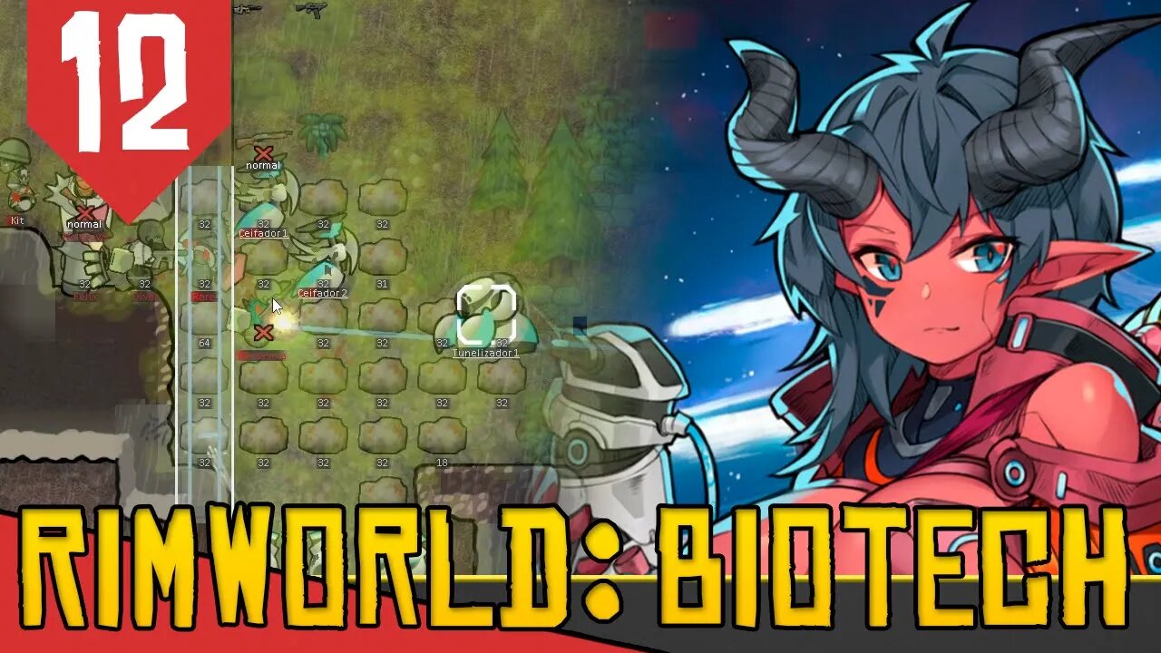 Ataque da GANGUE TÓXICA - Rimworld Biotech #12 [Série Gameplay PT-BR]