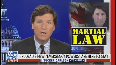 TUCKER: Recipe 4 Tyranny: "Find an enemy, create a crisis, stay in power forever" THE EMERGENCY ACT