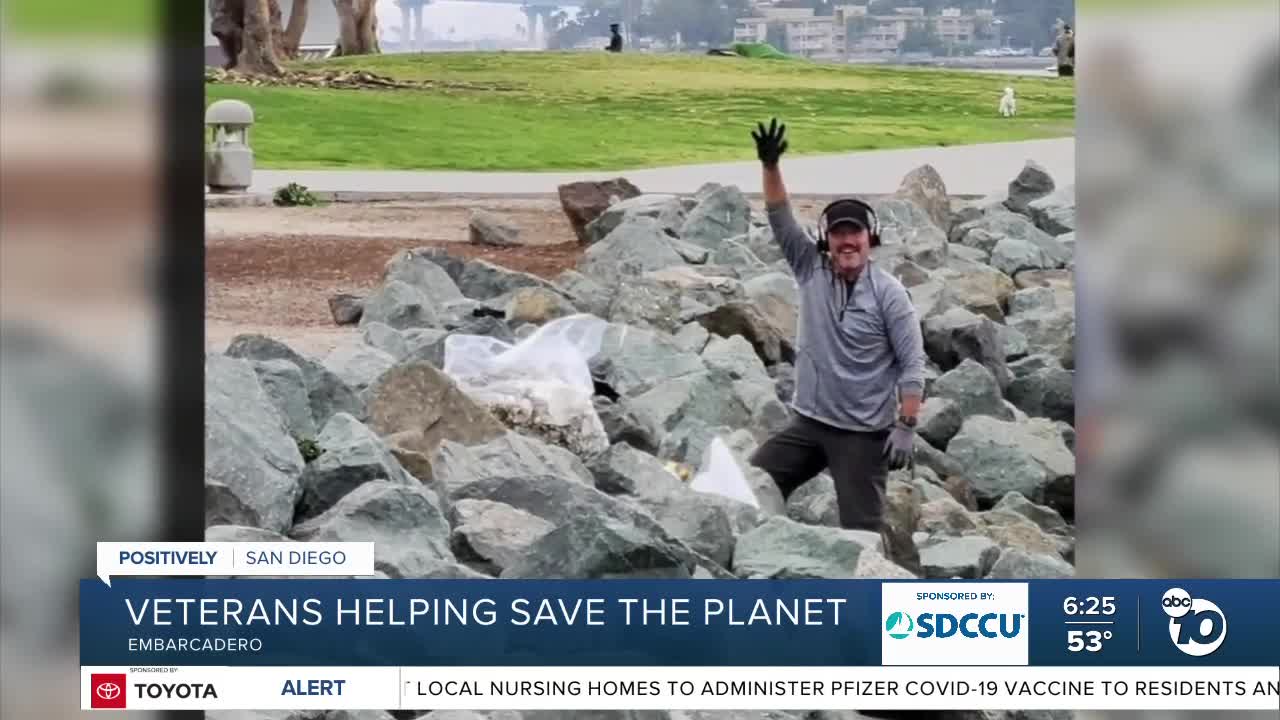 Local military veteran helping save the planet