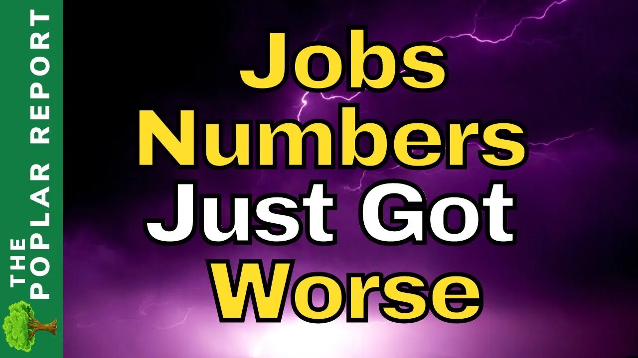 The WORST Jobs Report Since 2020