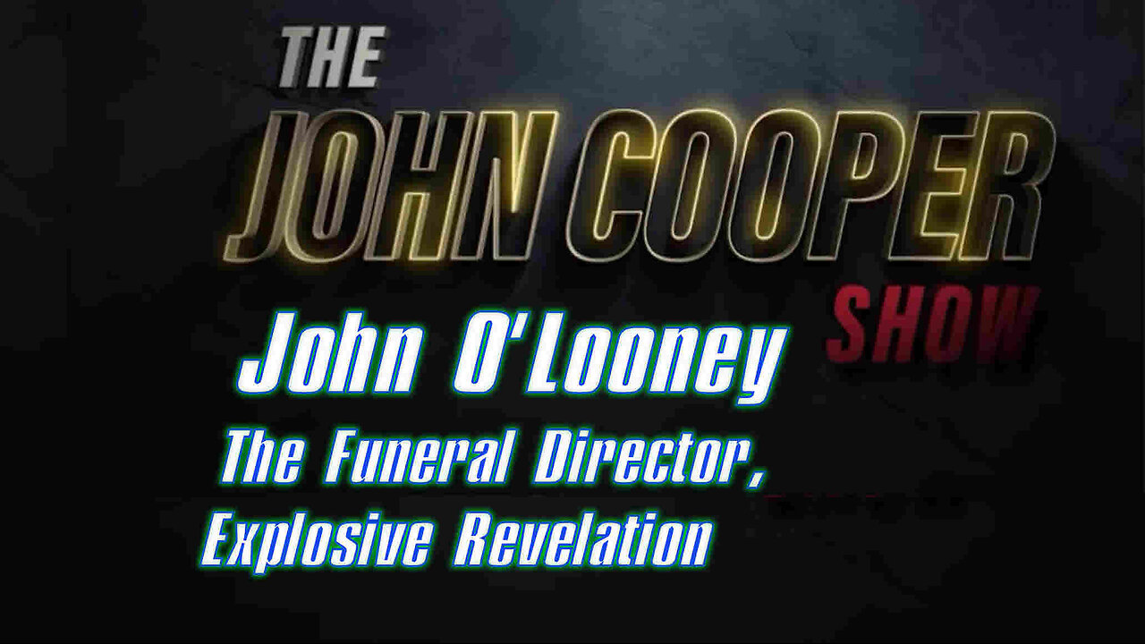 John O'Looney - Funeral Director - Explosive Revelation