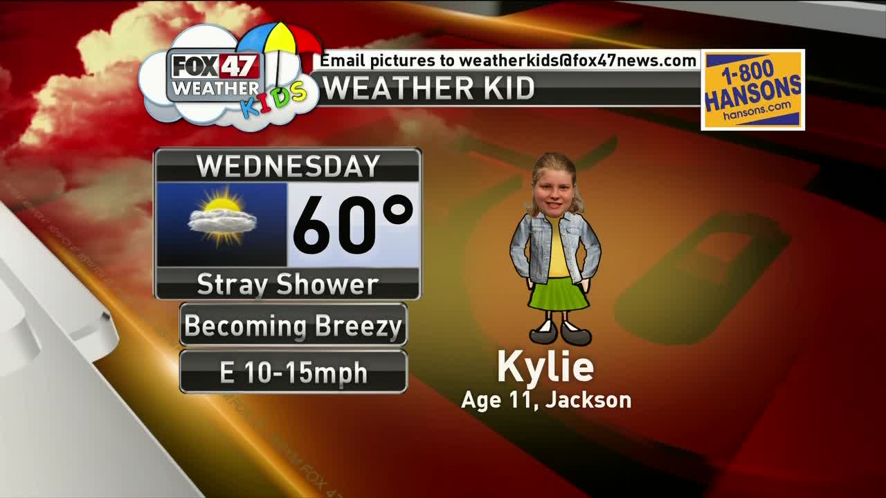 Weather Kid - Kylie - 5-7-19