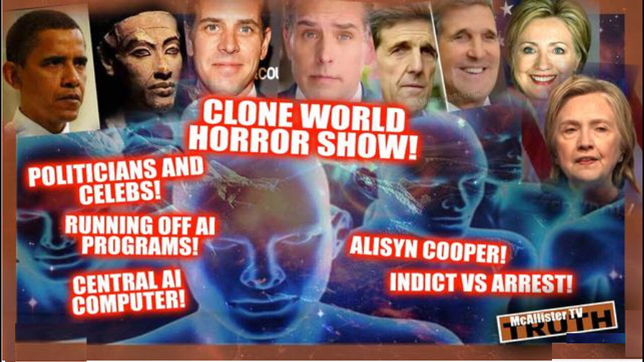 CELEBS & POLITICIANS CLONED! ARTIFICIAL FREQUENCIES AND CHIPS! DNA MANIPULATION!