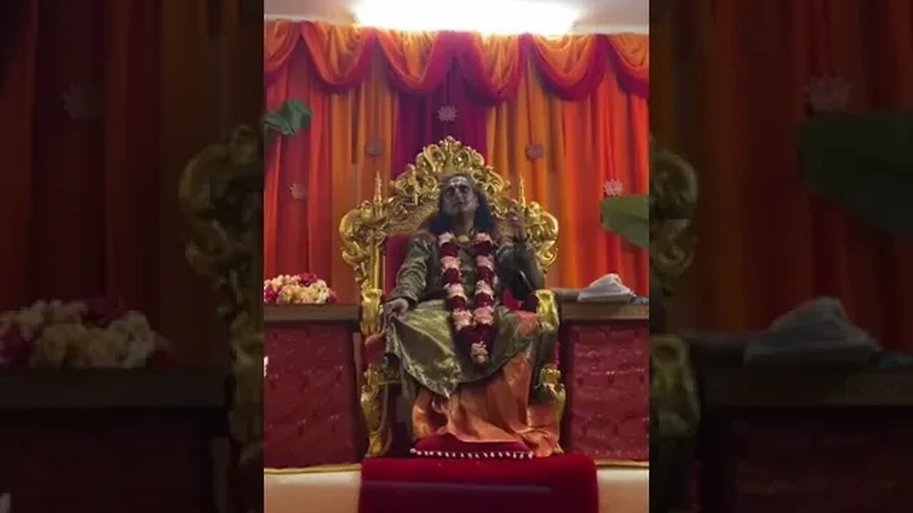 Curto satsang antes do bhajan Mere Apki: Guruji em Port Louis, 22 Janeiro 2023, antes do Darshan