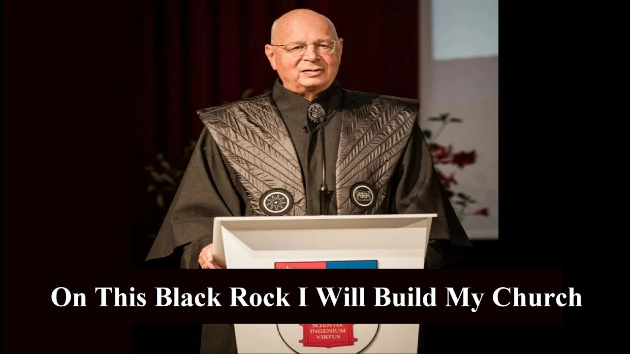 On this black rock i will build my church.