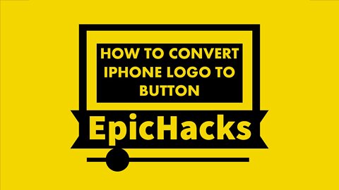 Convert Iphone Logo to Button #shorts