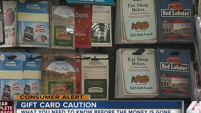 Gift card caution: What you need to know before the money is gone