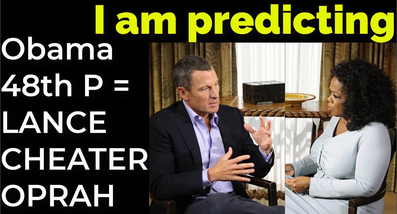 I am predicting: Obama will become 48th POTUS = ARMSTRONG CHEATER PROPHECY - OPRAH