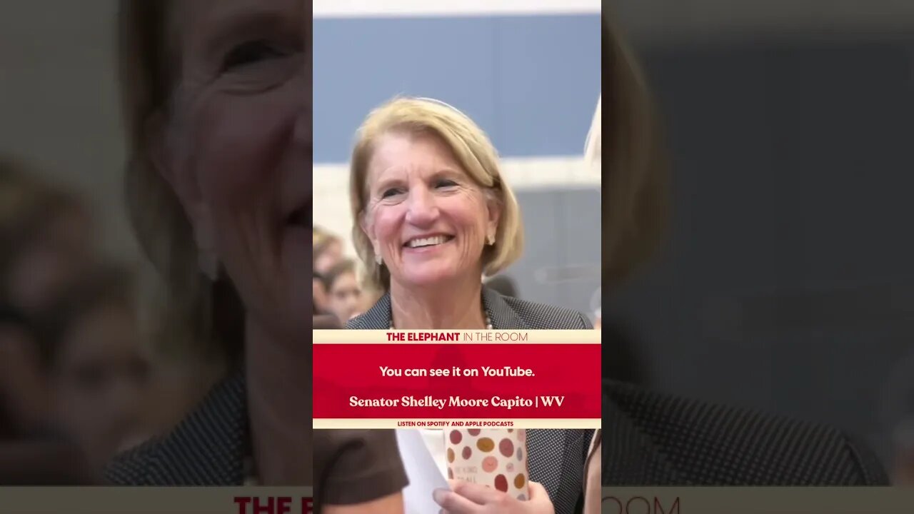 Senator Shelley Moore Capito on The Elephant in the Room Podcast — OUT NOW!