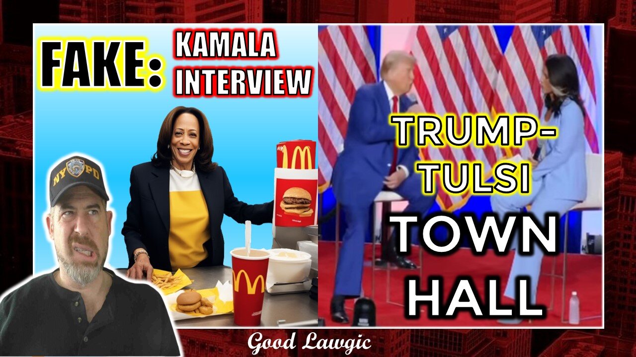 The Following Program: Fact Checking BOTH Trump Town Hall - Kamala CNN Interview