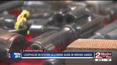 Investigation: Guns falling into the wrong hands