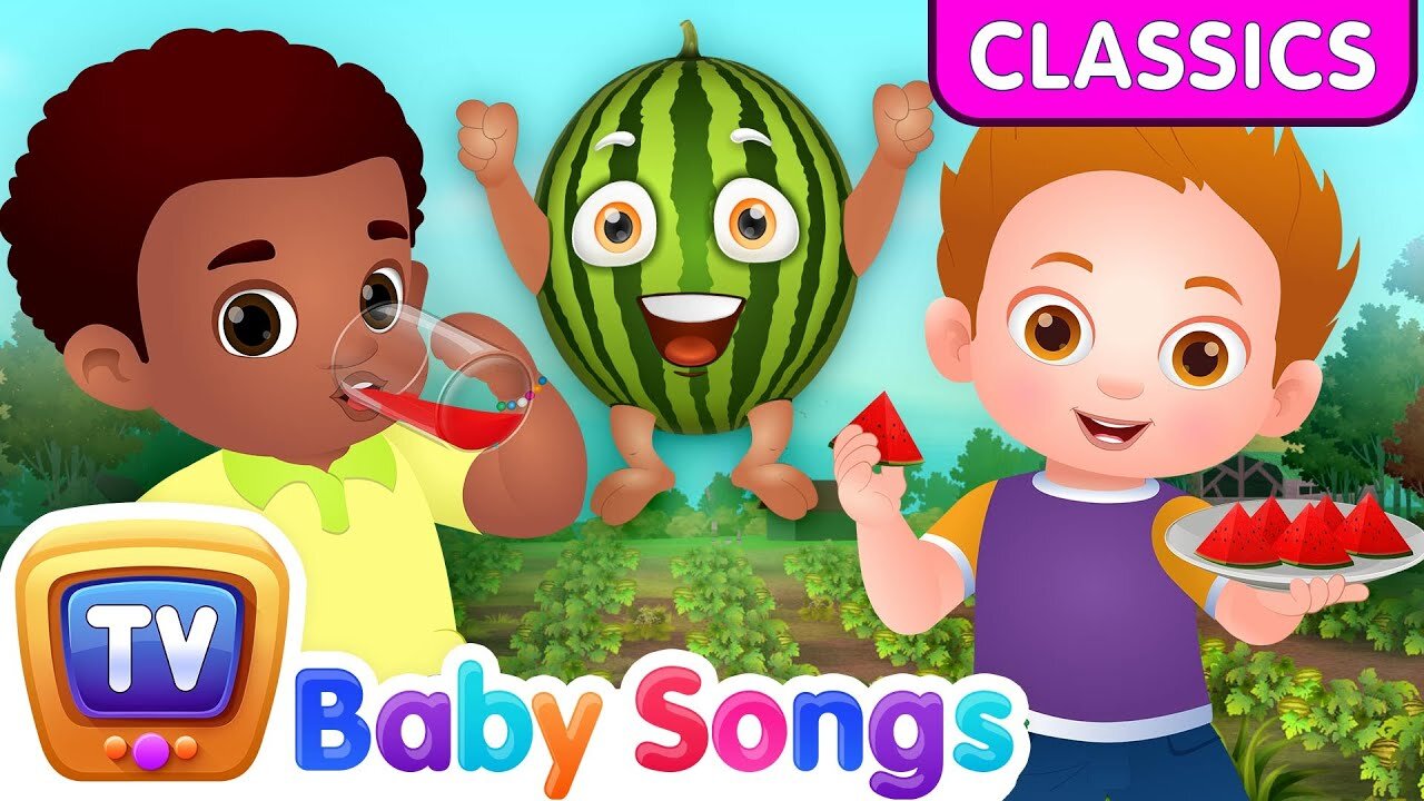 WaterMelon Songs 2024 - New Nursery Rhyme Songs 2024 - Cartoons for Babies - English Poems