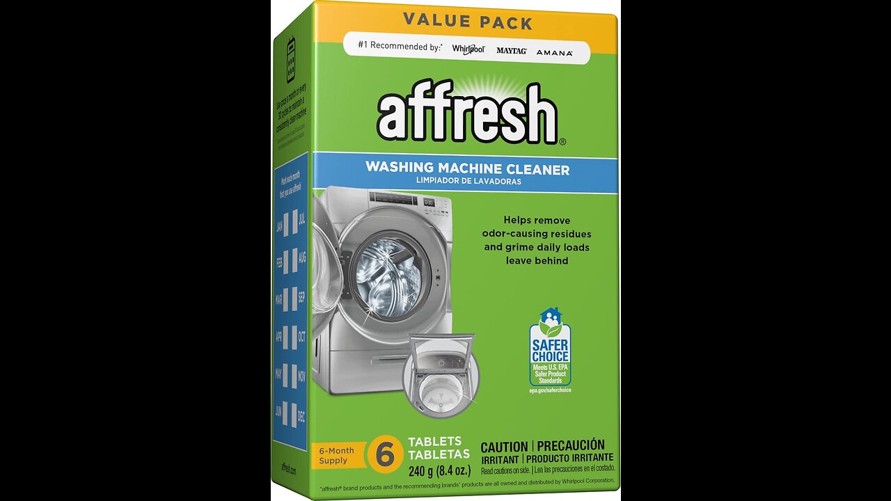 Washing machine cleaner tablets