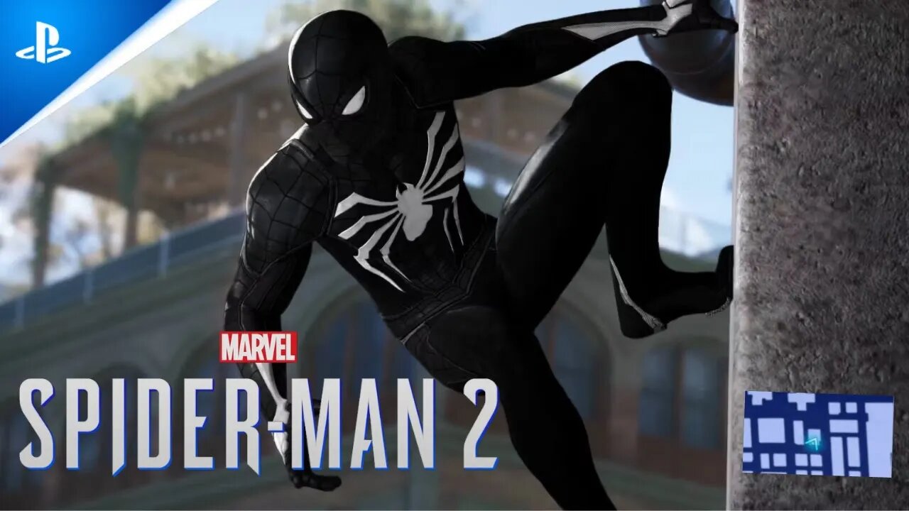 AWESOME Spider-Man 2 Black Symbiote Suit - With NEW Mini Map - Spider-Man PC MODS