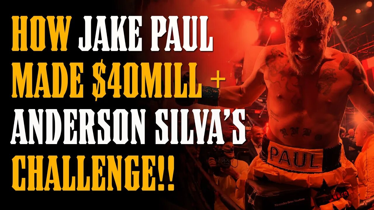 JAKE PAUL Trolled His Way to 40mill + Anderson Silva's Challenge + Pat & Rose documentary!!