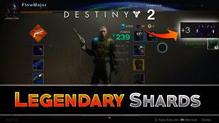 Destiny 2 - Legendary Shards, Gear Infusion, & Xur