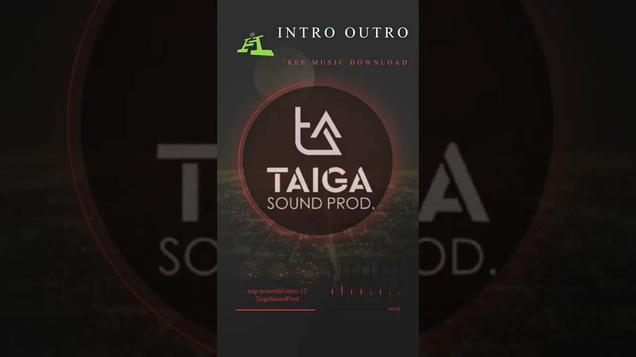 Trap powerful intro 12 by Taigasoundprod Free Electronic Music Download For Creators