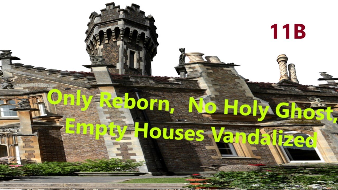 Only Reborn, No Holy Ghost, Empty Houses Vandalized Matt 12:43-45 @danielhanlon8431 #shorts GC11B