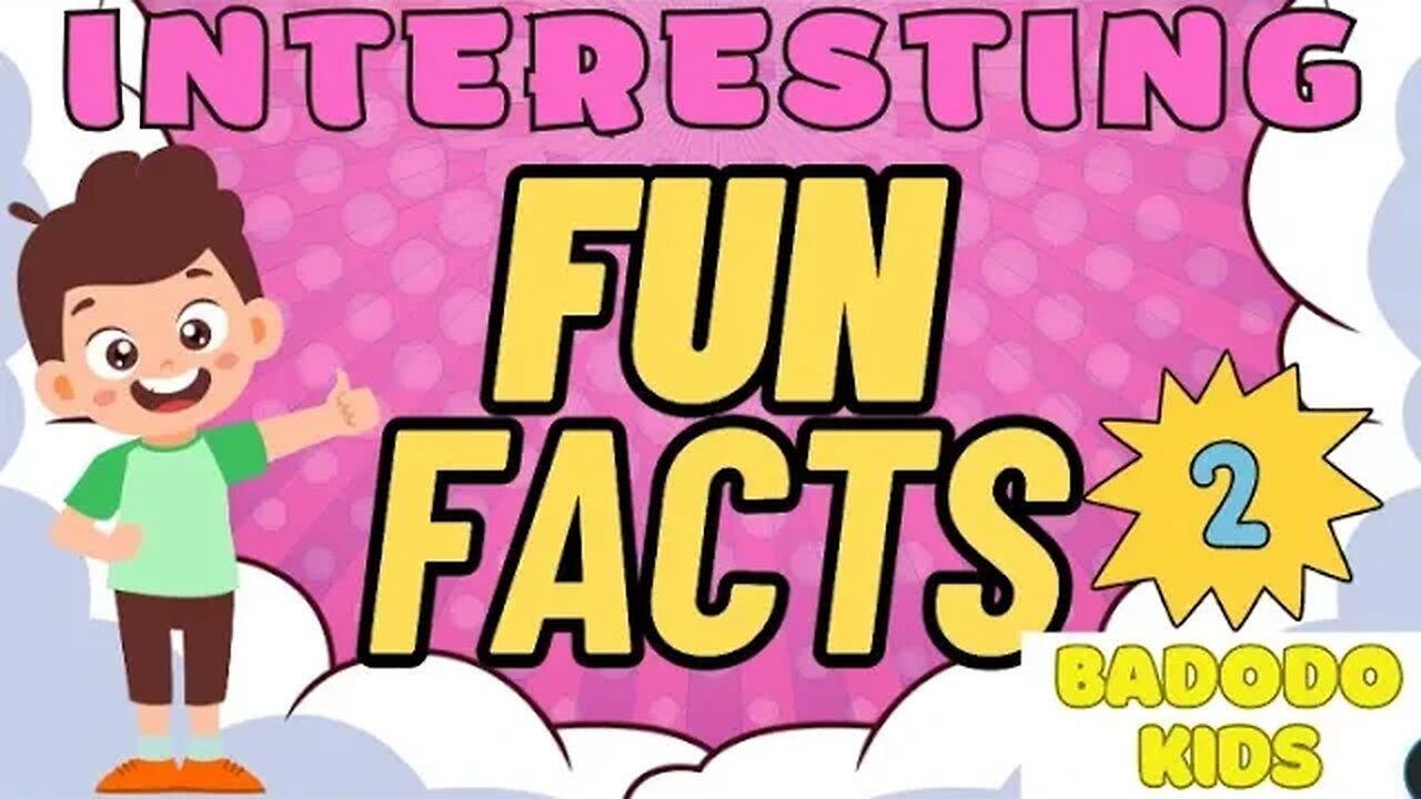 Interesting Fun Facts For Kids | Animals & More | Fun Learning 😄