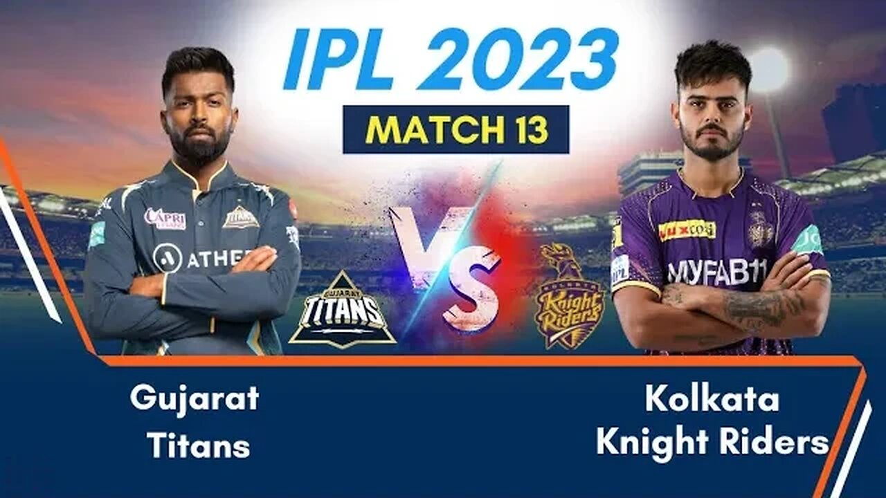 IPL 2023 - GT vs KKR Match Highlights