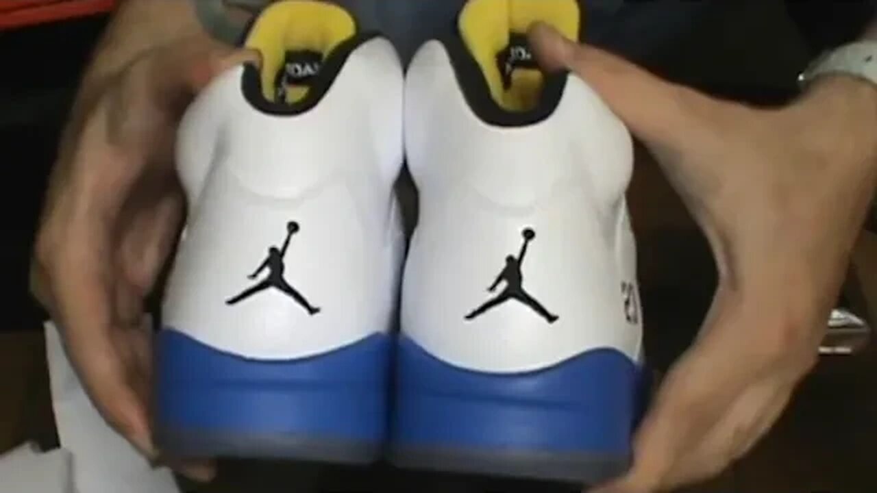 REVIEW "NIKE AIR JORDAN 5 RETRO 2013 LANEY' #SGK23TV