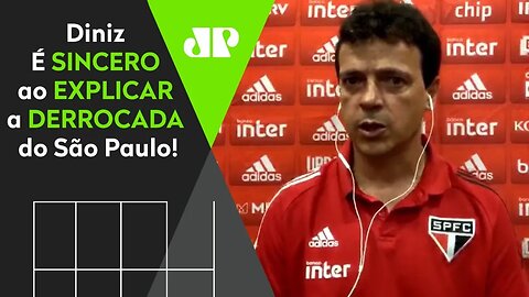 "O MAIOR RESPONSÁVEL É..." Diniz É SINCERO ao EXPLICAR a DERROCADA do São Paulo!