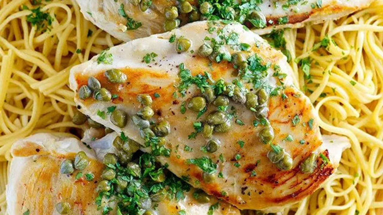 (S1E19) Chicken with Lemon Caper Sauce