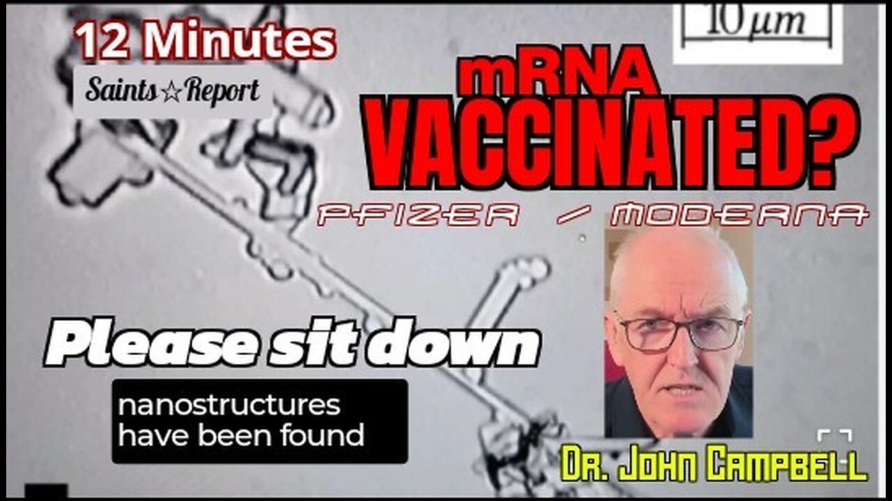 ⚫️2969. VACCINATED mRNA? Please Sit Down...