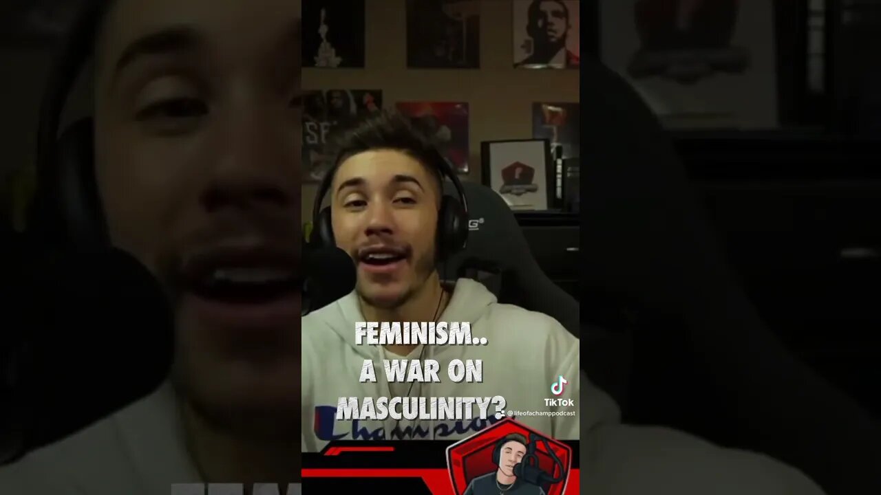 FEMINISM… A WAR ON MASCULINITY?!? @ShannenMichaela