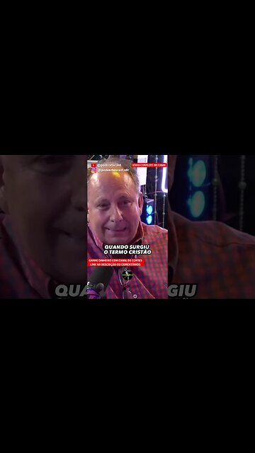 O TERMO CRISTÃO - LAMARTINE POSELLA E LUIZ SAYÃO #shorts #cristãos #judeus #imperioromano #cristão