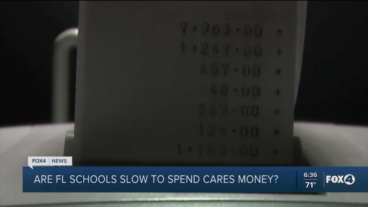 Florida schools slow to spend Cares Act money