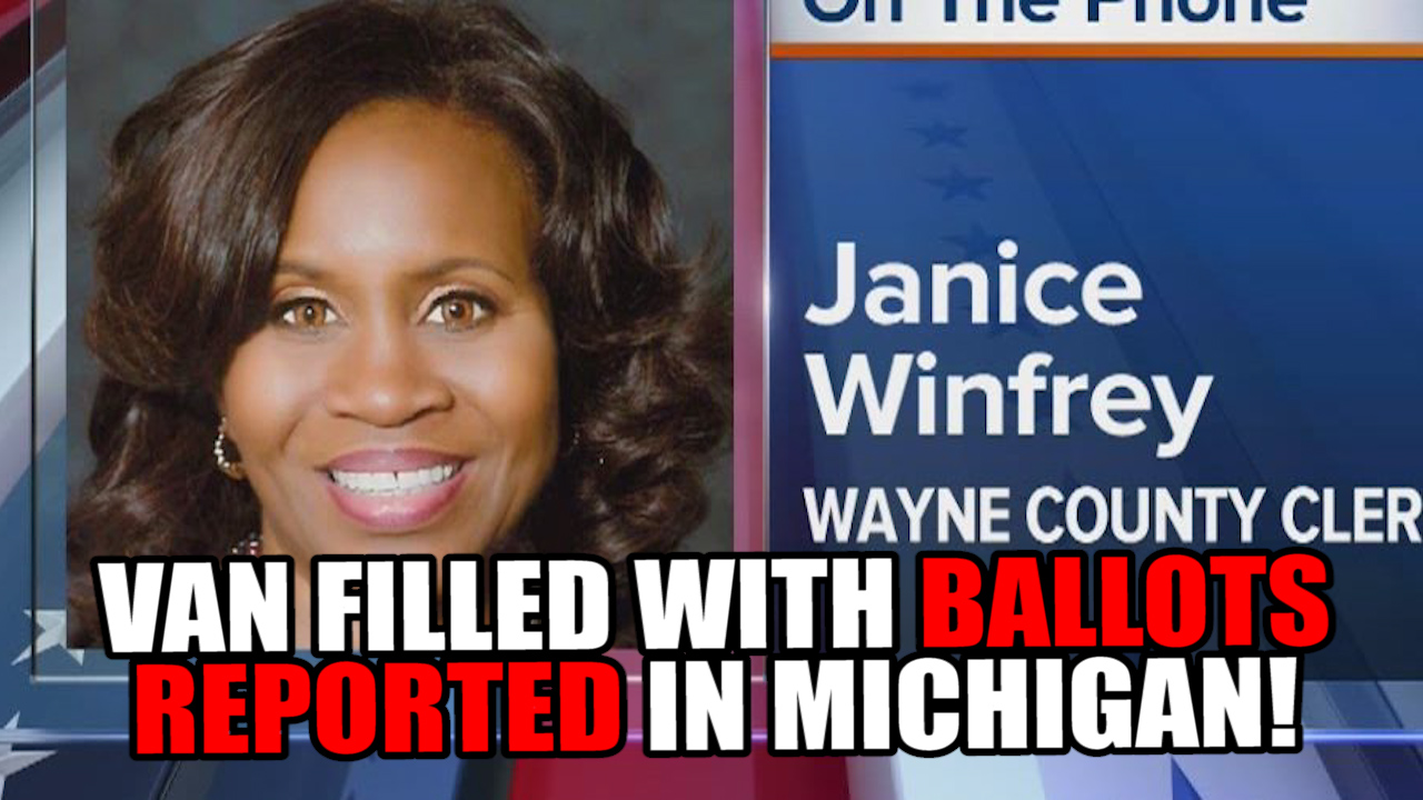 Van FULL of Ballots showed up at 3:30am AFTER DEADLINE in Michigan?