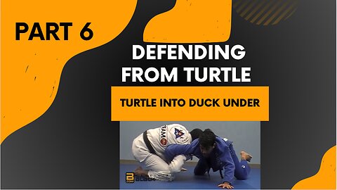 Defending from Turtle (Part 6 of the complete seminar) Turtle into Duck under to Back
