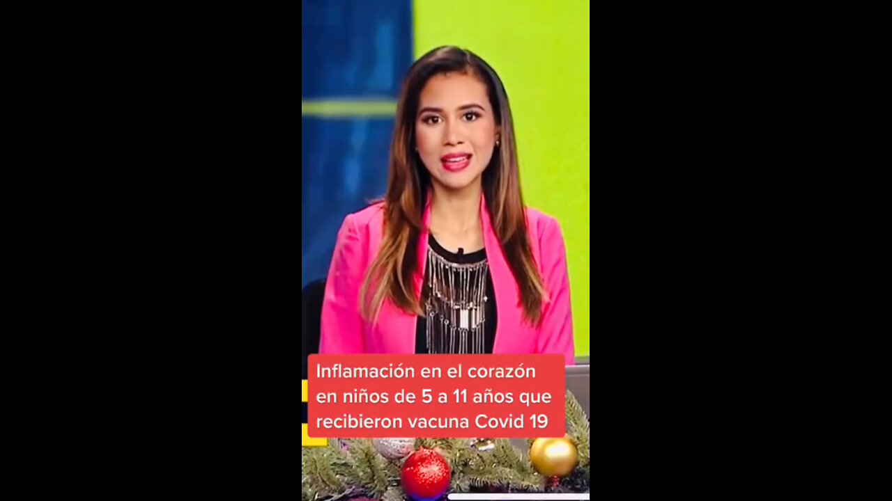 Inflamación en el corazón en niños de 5 a 11 años.