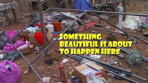 Pt. 1: New Construction/ Carport Pantry Storage Tent OFF GRID -GET READY FOR A MESS