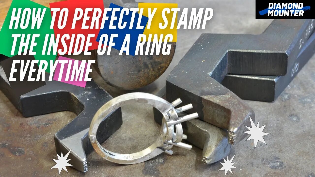 How to Stamp the Inside of Rings