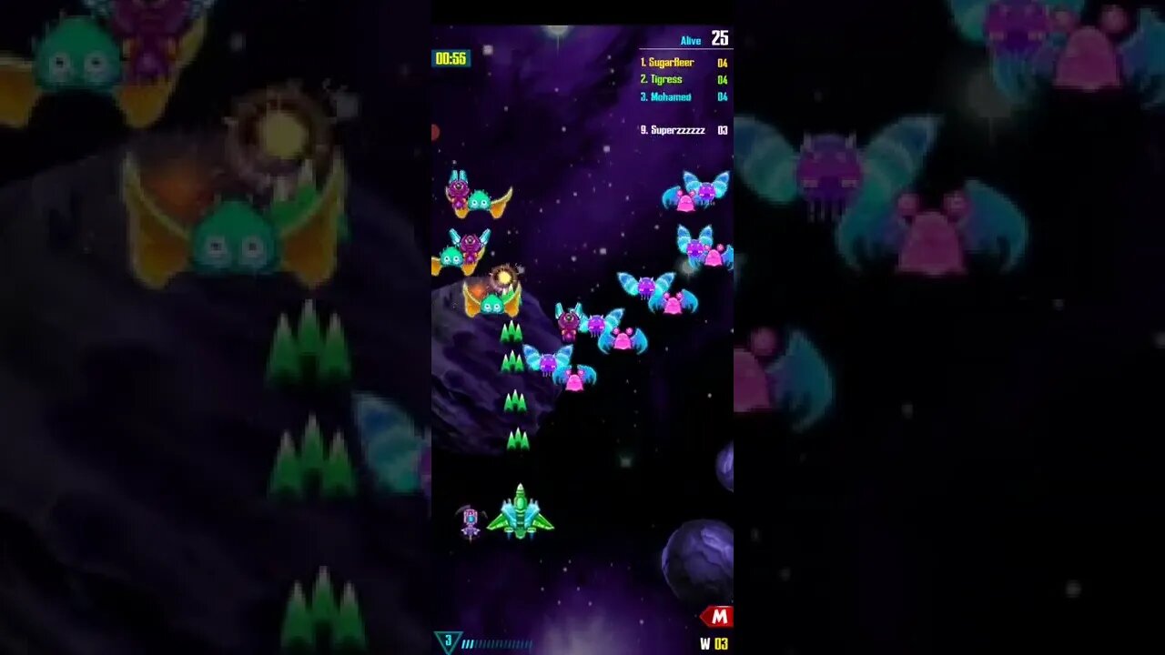 GALAXY ATTACK ALIEN SHOOTER - PVP SURVIVAL 1 VS 30 (2 October 2022) - another try