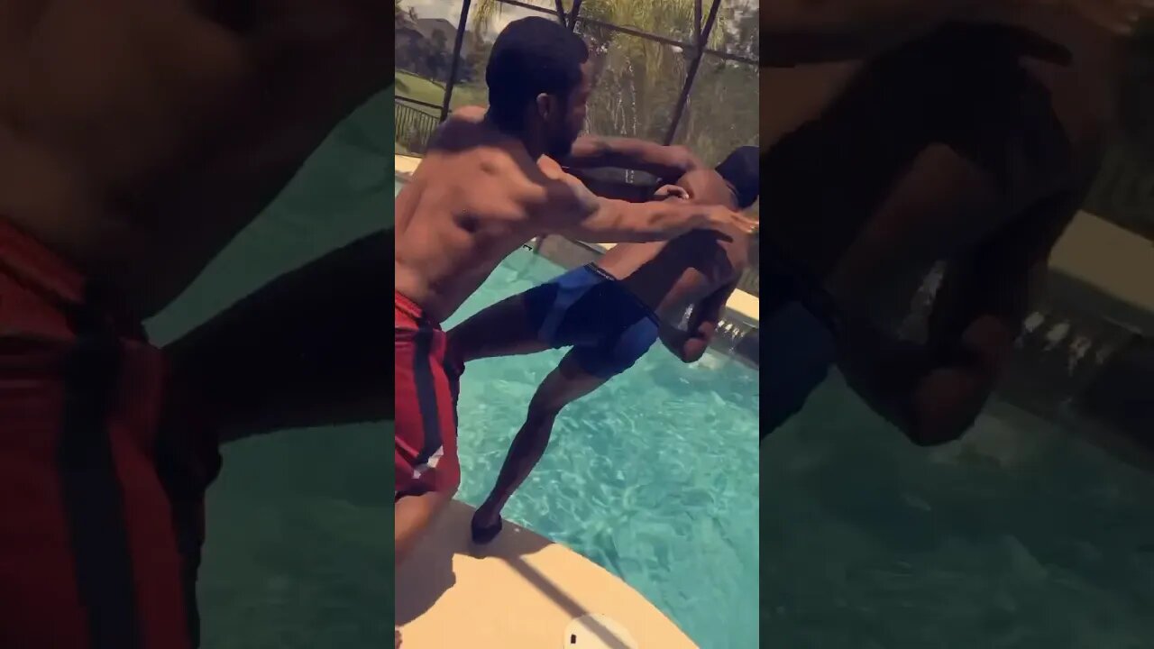 When You Can’t Swim So You Make Up Every Excuse In The World Not To Get Thrown In The Pool #viral