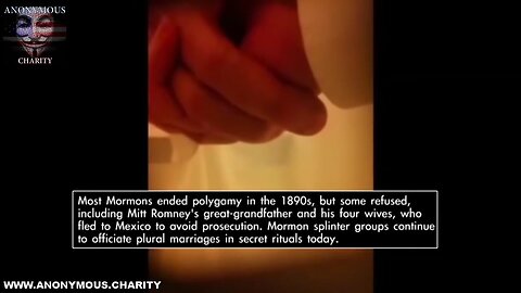 The Anonymous Charity: The Hidden Secrets of The Mormon Church
