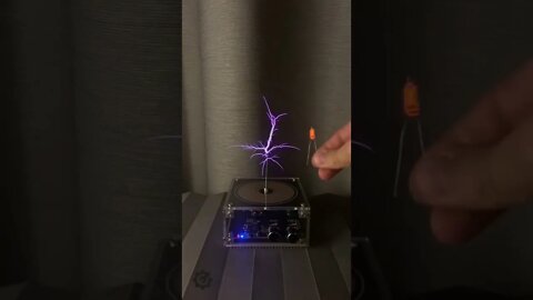 Tesla coil is like a thor hammer! #shorts